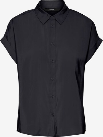 VERO MODA Blouse 'GRACE' in Zwart: voorkant