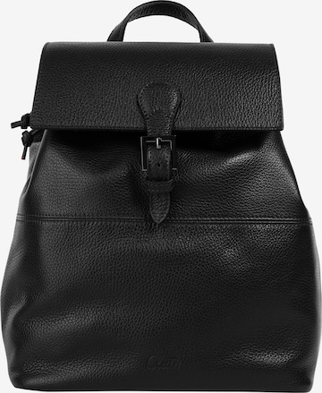 Cluty Backpack in Black: front