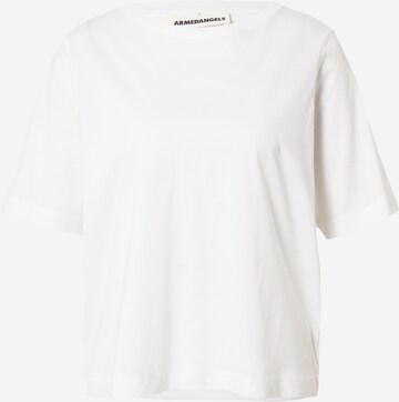 ARMEDANGELS T-Shirt 'Finia' (GOTS) in Weiß: predná strana