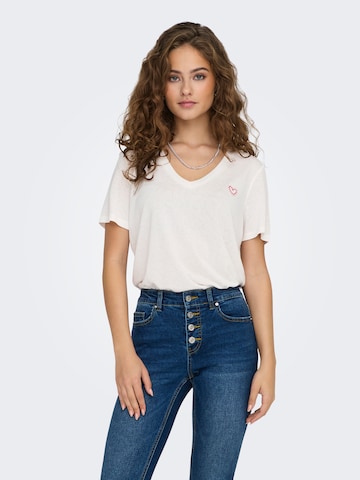 ONLY Shirt 'ONLNEW BELLE' in White: front