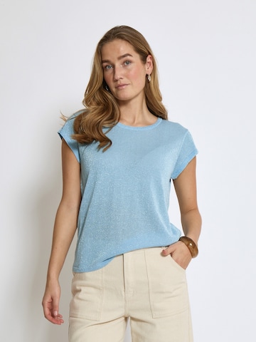 minus Shirt 'Carlina' in Blauw: voorkant