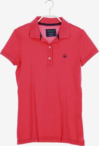 Benetton Poloshirt XS in Rot: predná strana