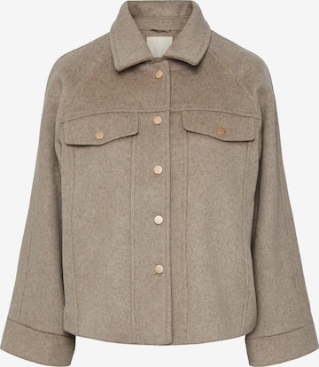 Y.A.S Between-Season Jacket 'ALBA' in Brown: front