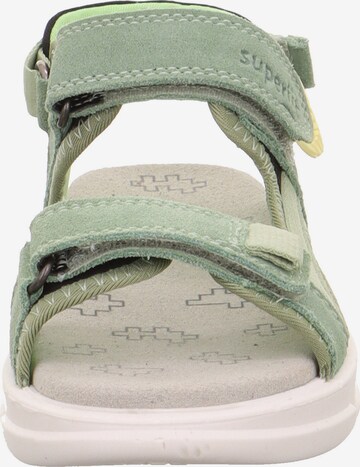 SUPERFITOtvorene cipele 'PIXIE' - zelena boja
