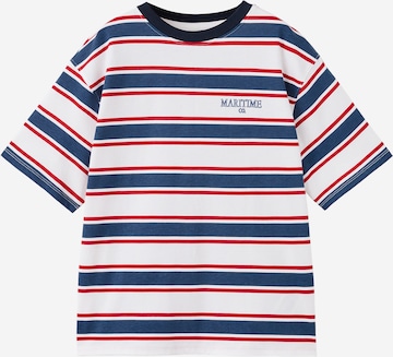 MANGO KIDS Paita 'MARITIM' värissä punainen: etupuoli