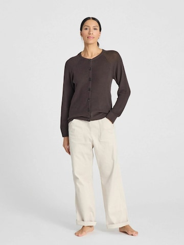 Cardigan 'Ella' Gai+Lisva en marron