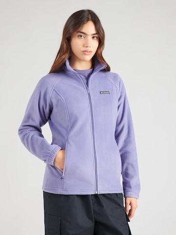 Veste en polaire fonctionnelle 'Benton Springs™' COLUMBIA en violet : devant