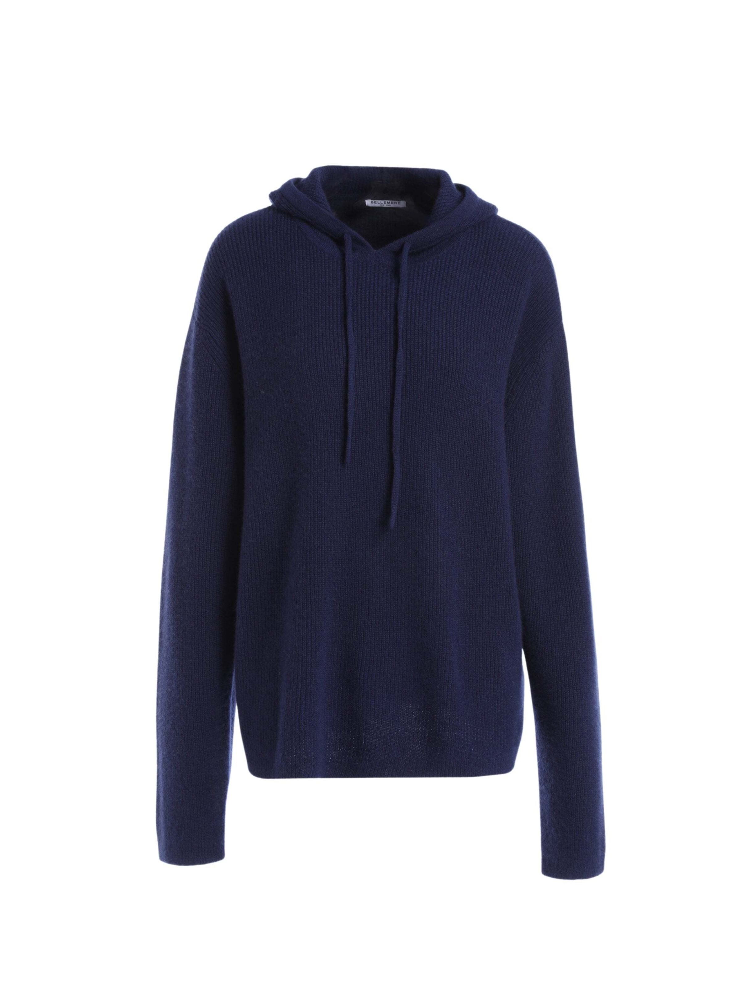 BELLEMERE NEW YORK Sweater 'Everyday Cashmere-Pullover' in Blue