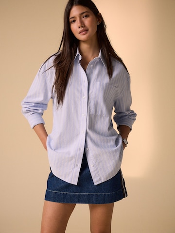 Next Bluse in Blau: Vorderseite