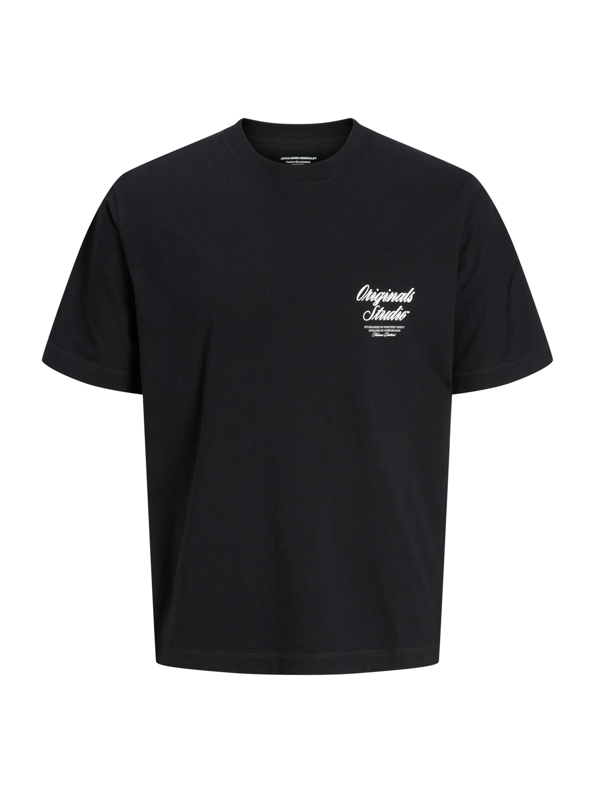 JACK & JONES Футболка 'JORNORREBRO' в Черный: спереди