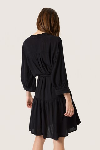 SOAKED IN LUXURY Shirt dress 'Zaya Frill ' in Black