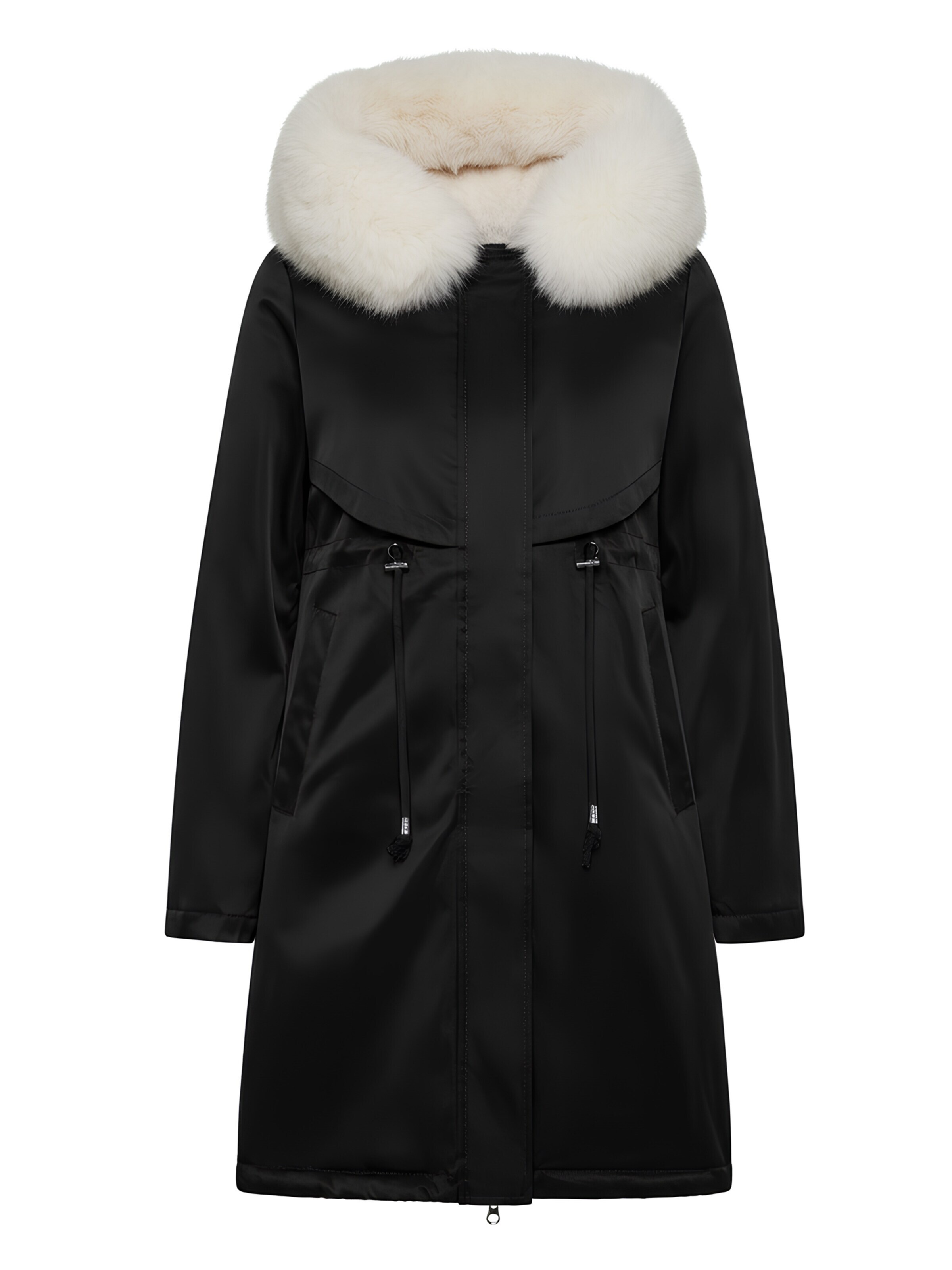 Parka invernale 'Nordhaven Parka N717' di Artika Icewear in nero: frontale