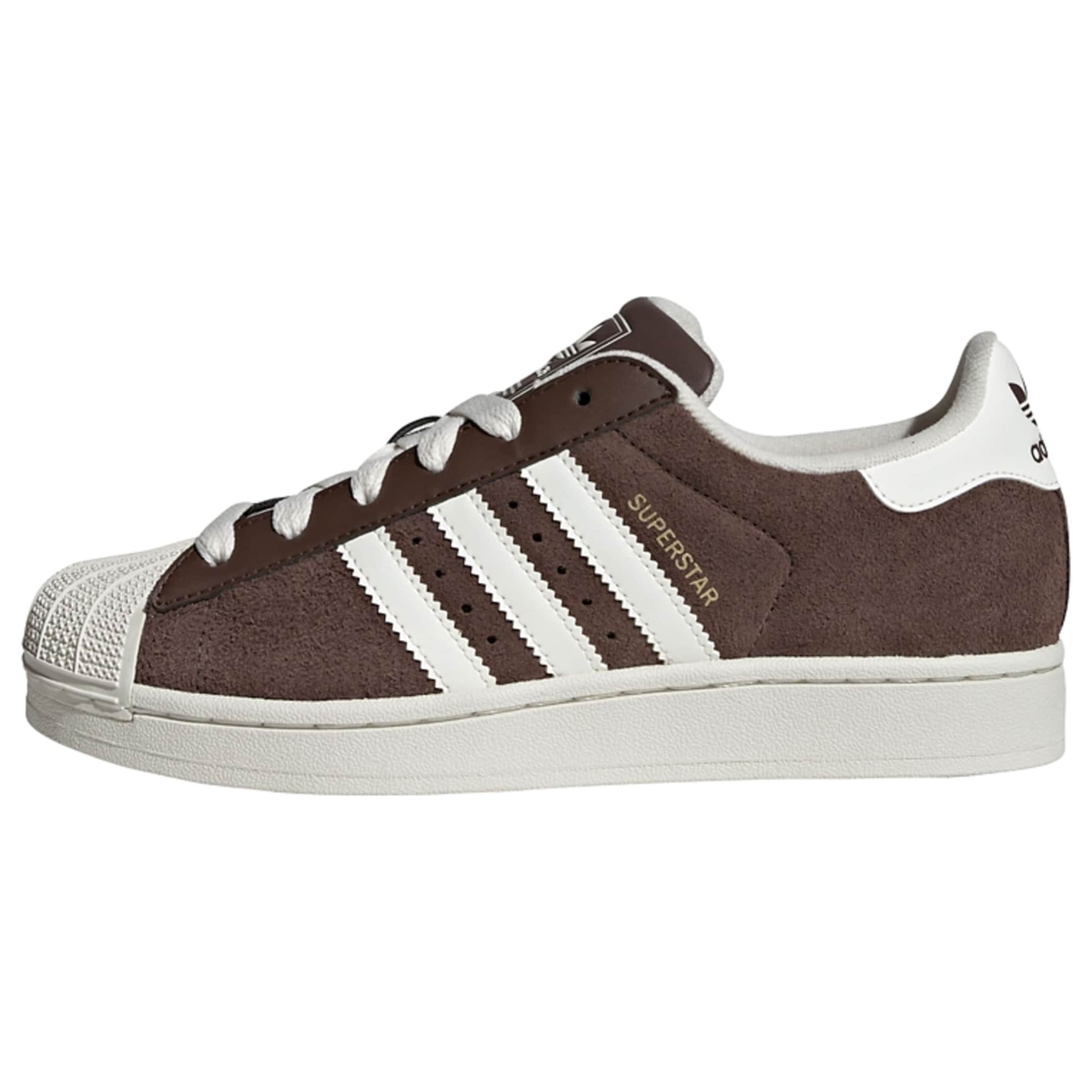 ADIDAS ORIGINALS - Zapatillas deportivas bajas 'Superstar II' en marrón: frente