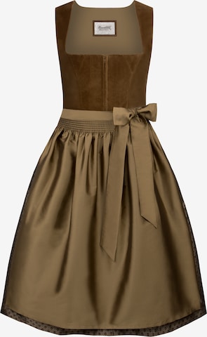 STOCKERPOINT Dirndl 'Isola' in Brown: front