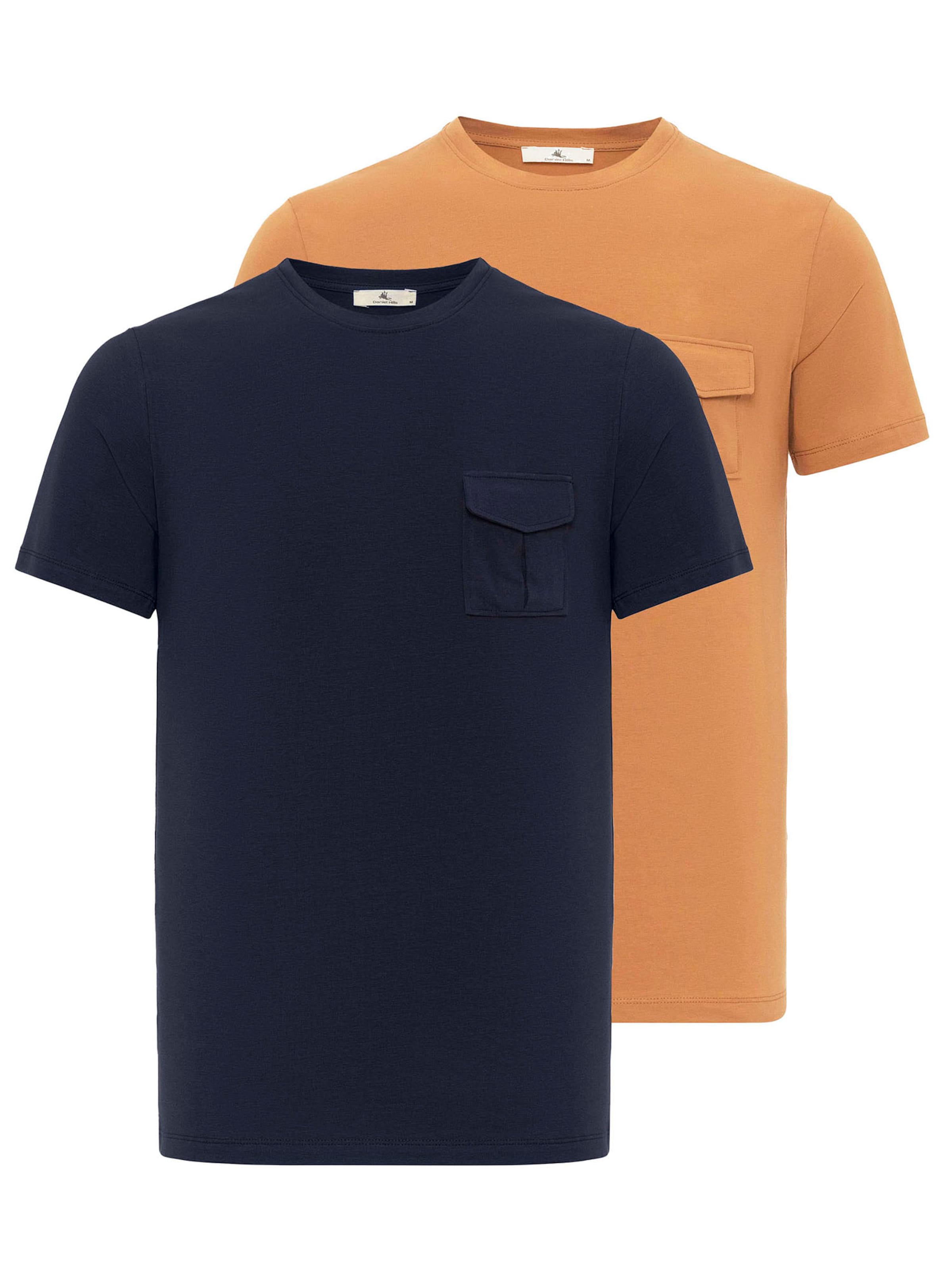 T-Shirt Daniel Hills en beige : devant