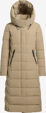 Manteau d’hiver ' SENSY ' khujo en beige : devant