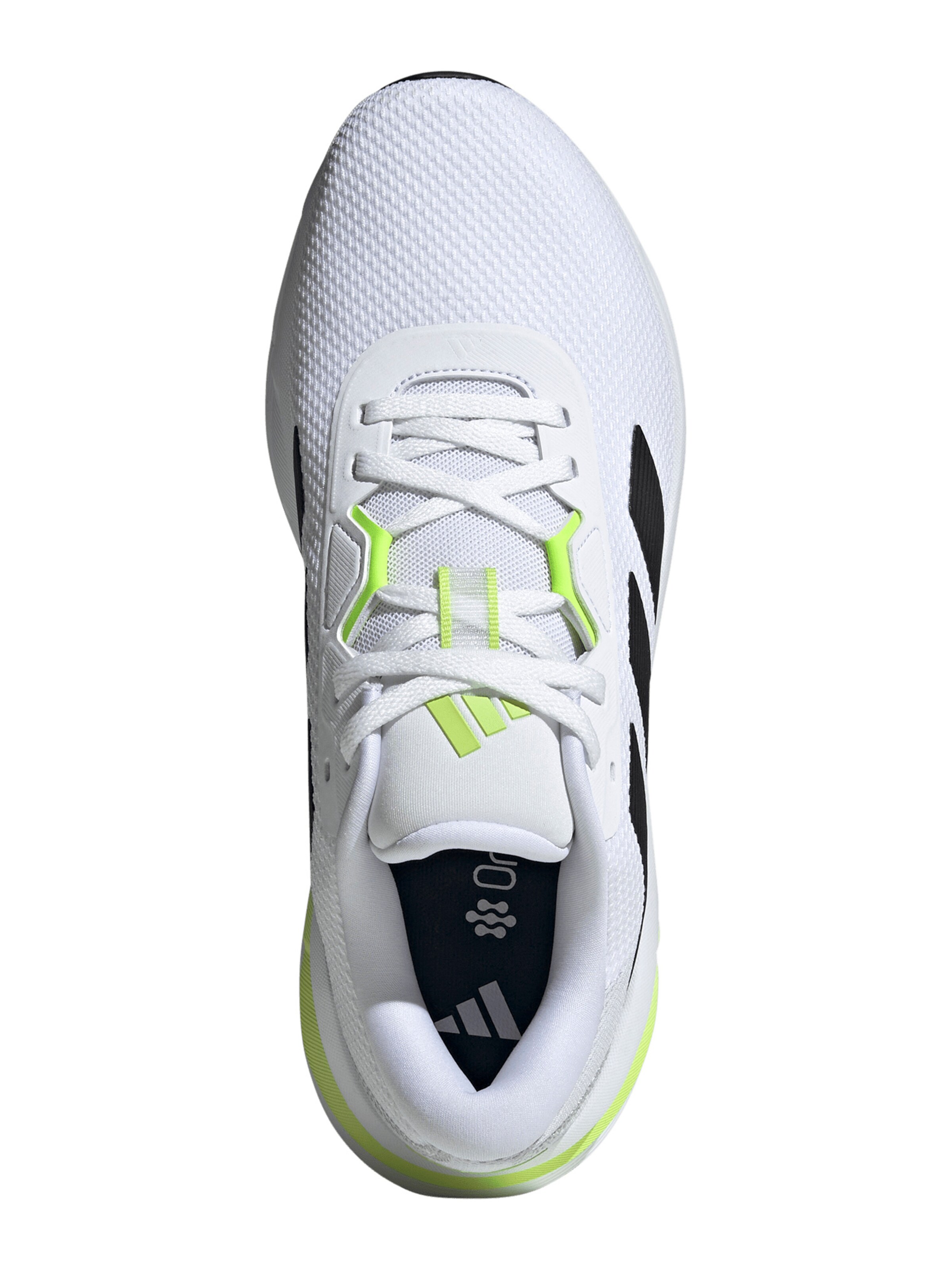 Chaussure de course 'GALAXY 7' ADIDAS PERFORMANCE en blanc : au dessus