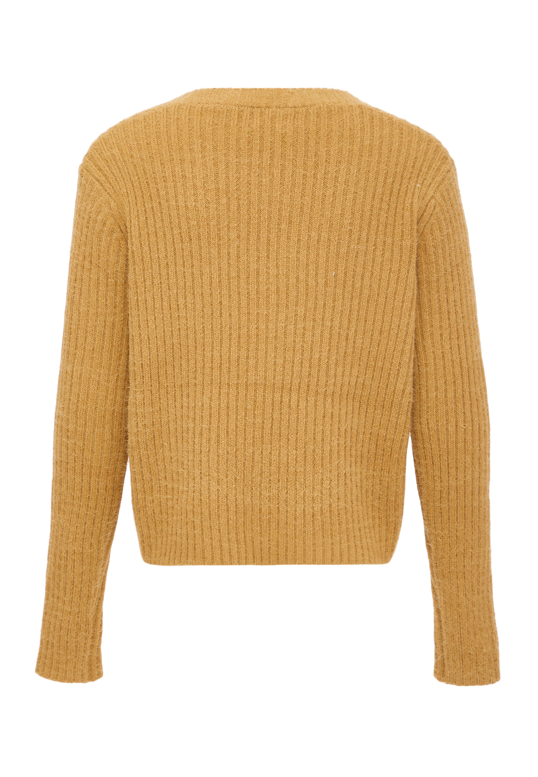 Poomi - Casaco de malha em amarelo