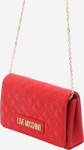 Sac à bandoulière Love Moschino en rouge : devant