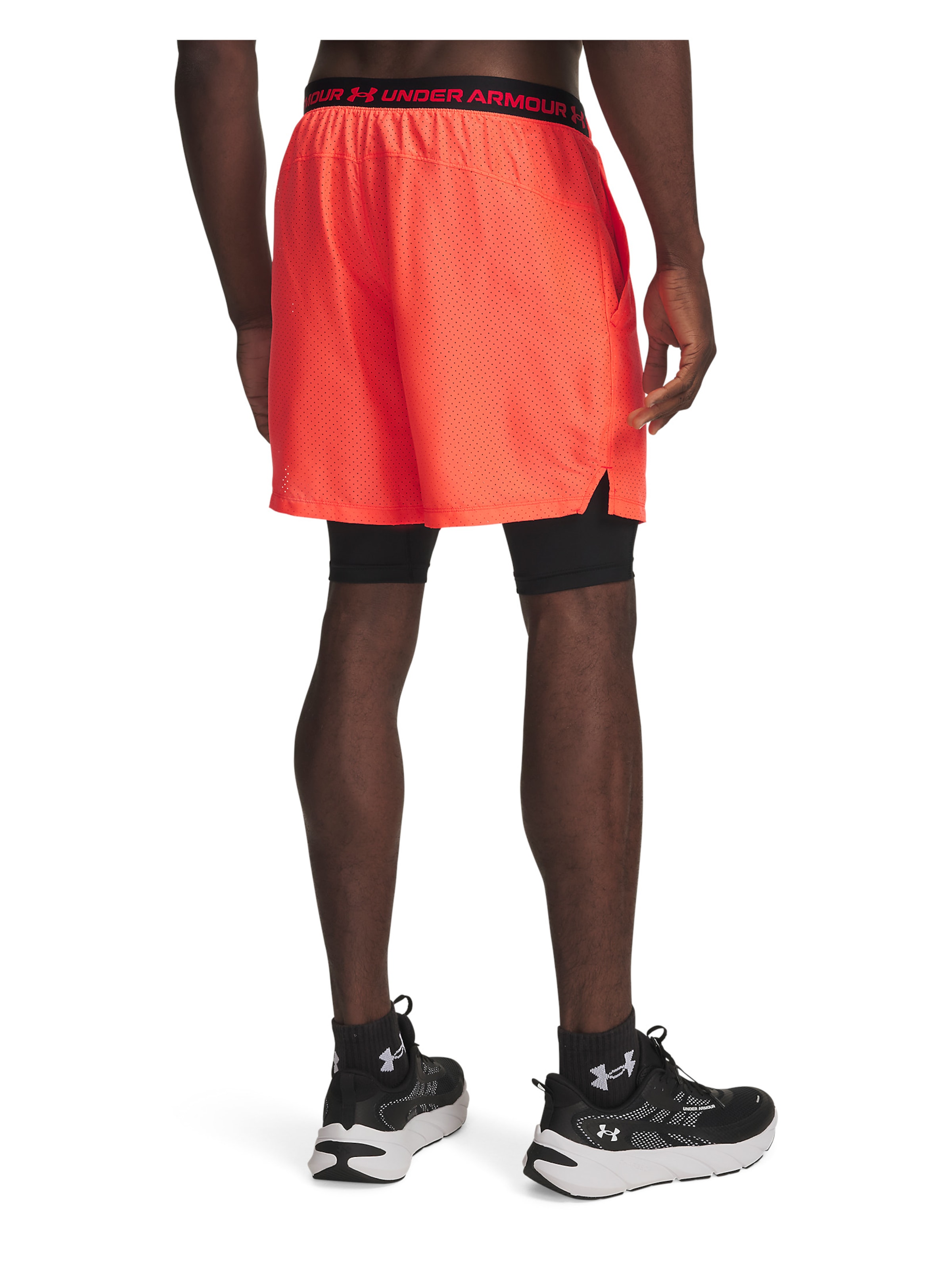 UNDER ARMOUR Regular Sports trousers 'Vanish 2.0' in Red