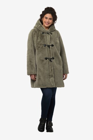 Ulla Popken Winter Coat in Green