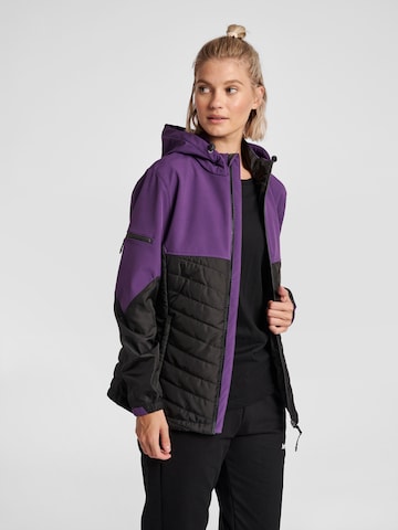 Hummel Performance Jacket in Purple: front