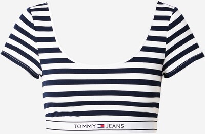 Tommy Jeans Tričko - námornícka modrá / biela, Produkt