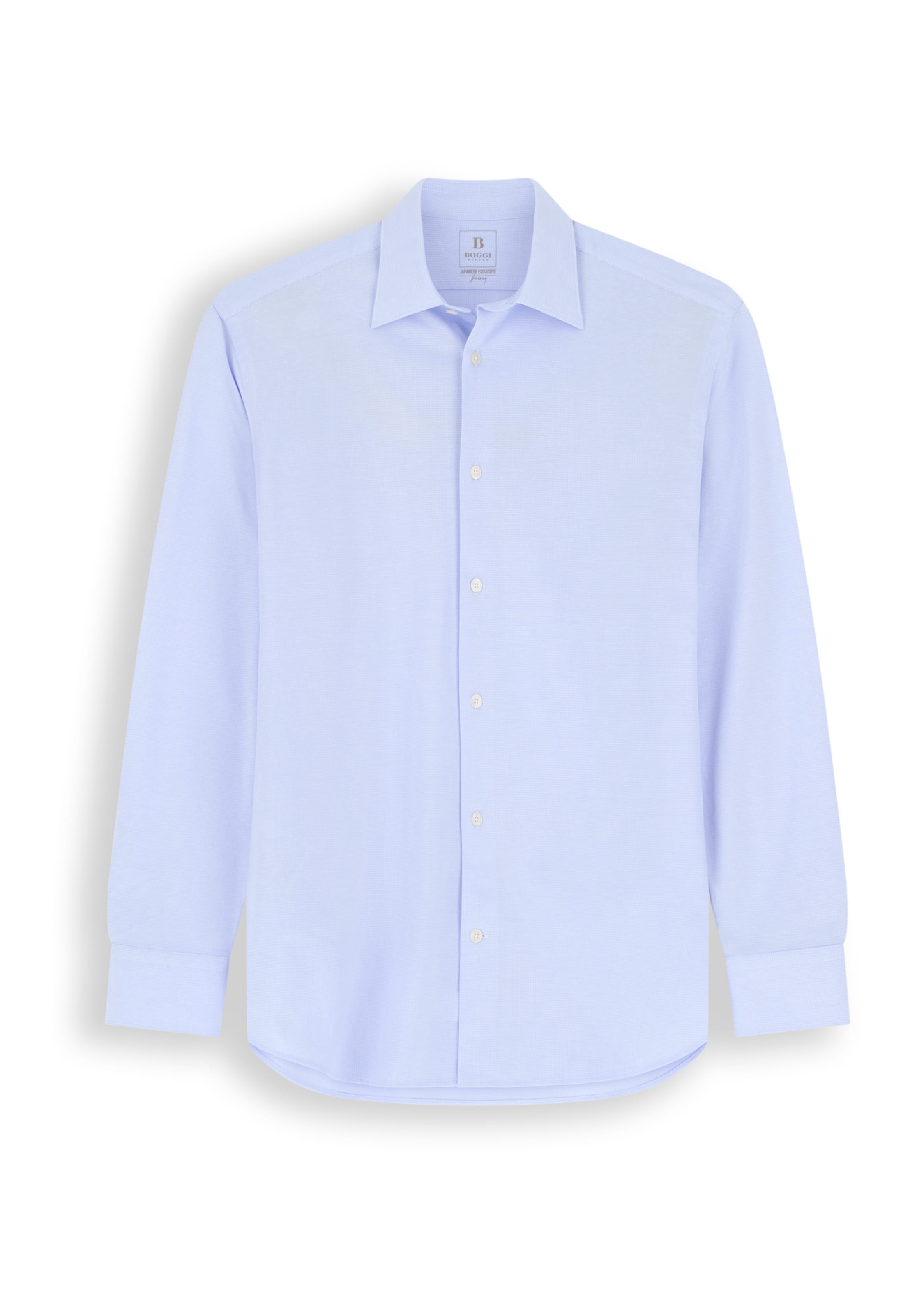 Boggi Milano Shirt in Blauw: voorkant