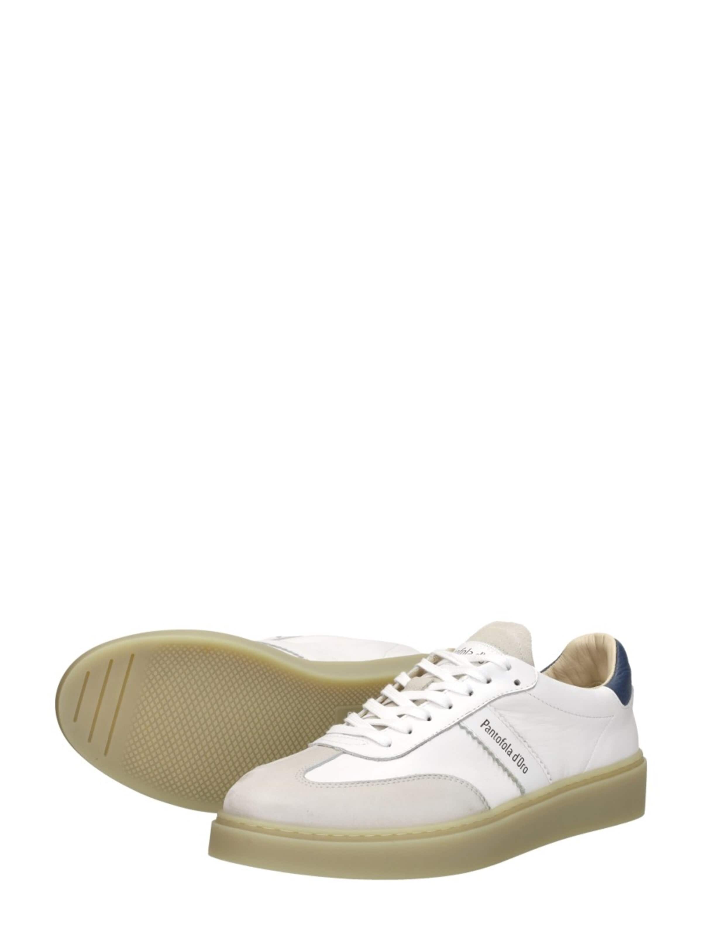 PANTOFOLA D'ORO Platform trainers 'Argentario' in White