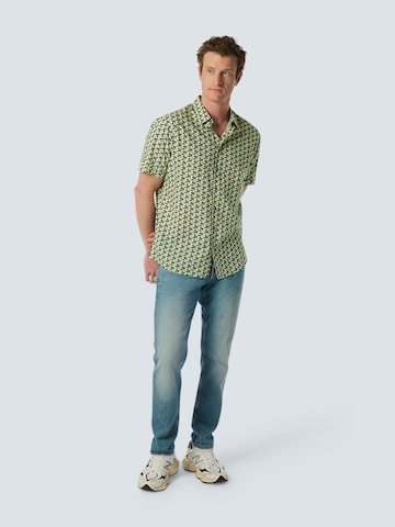 No Excess Comfort fit Button Up Shirt in Green