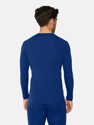 DANISH ENDURANCE Funktionsshirt 'Merino' in Blau