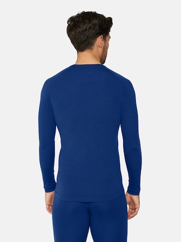 DANISH ENDURANCE Functioneel shirt 'Merino' in Blauw