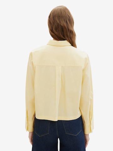 Camicia da donna di TOM TAILOR DENIM in giallo