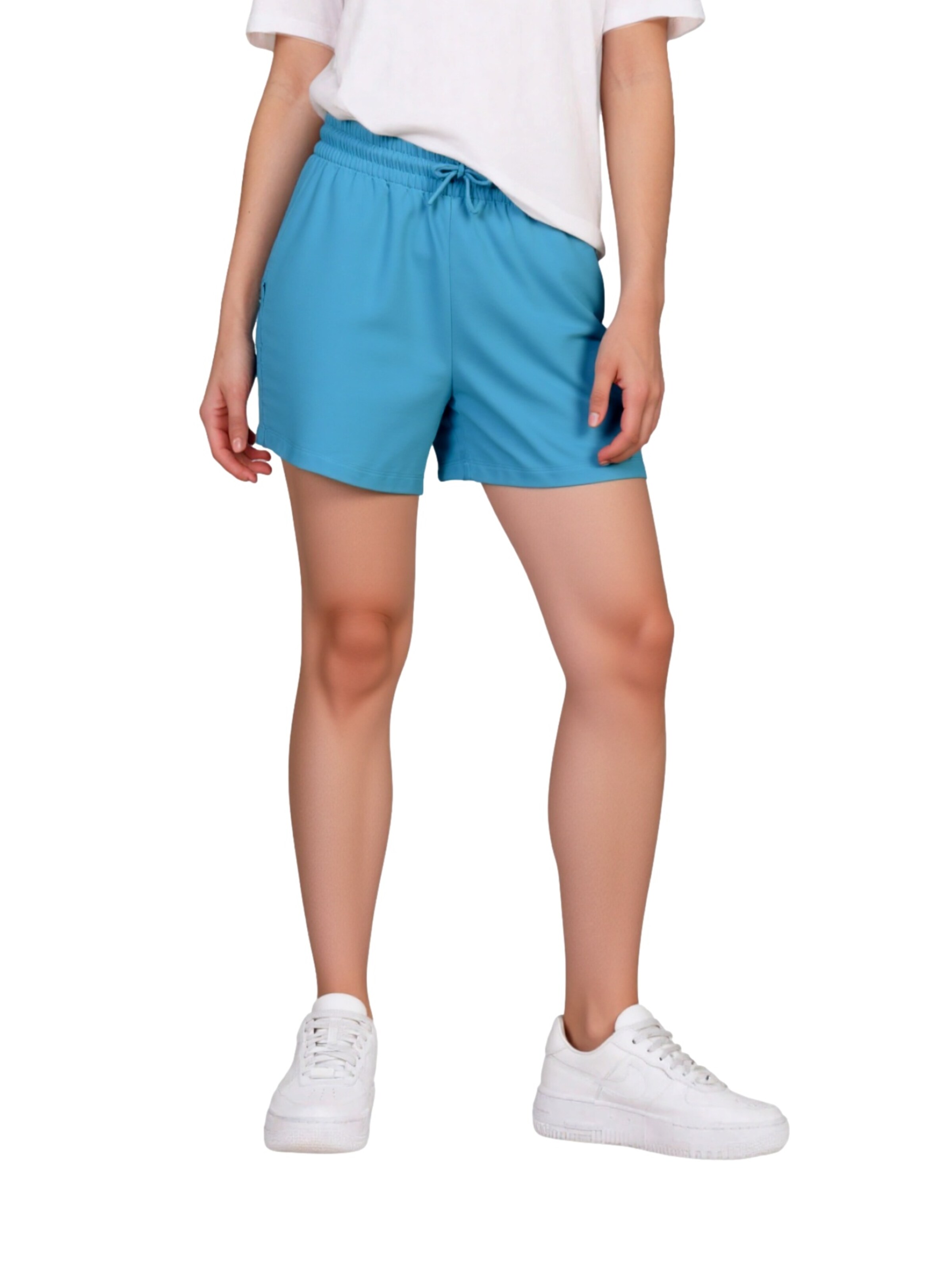 ONLY PLAY Loosefit Shorts 'Frei' in Blau: Vorderseite