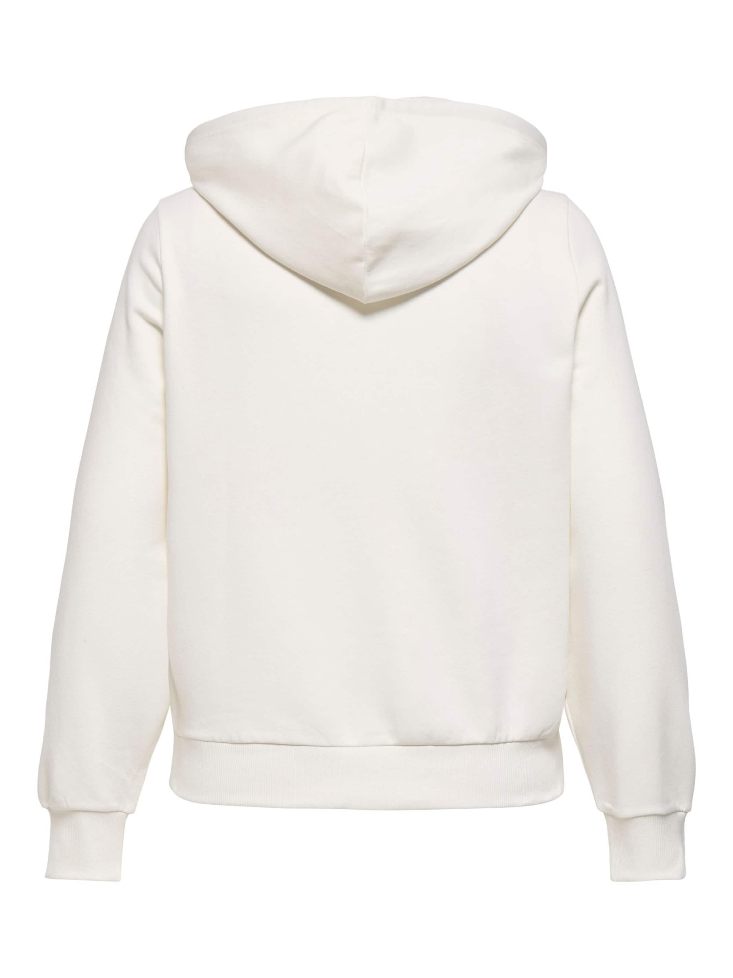 ONLY Carmakoma Sweatshirt 'CARNoli' in White