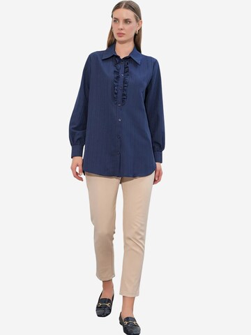 Bigdart - Blusa 'Hemden' em azul