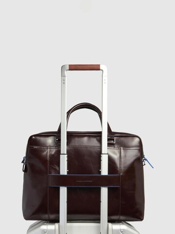 Sac d’ordinateur portable Piquadro en marron