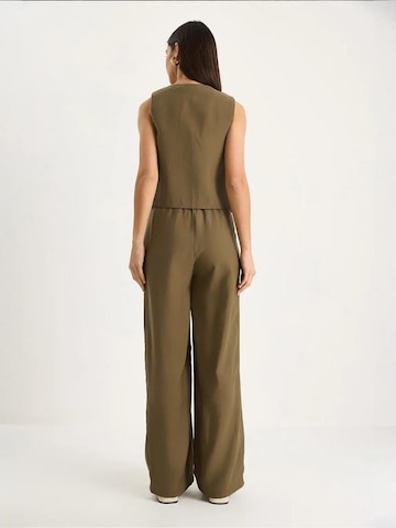 Bianco Lucci - Calças de fato em verde