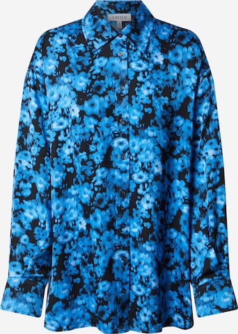 EDITED Bluse 'Nika' in Blau: predná strana