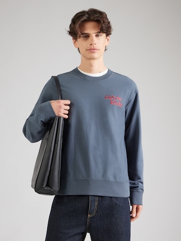 Calvin Klein Sweatshirt in Blau: Vorderseite
