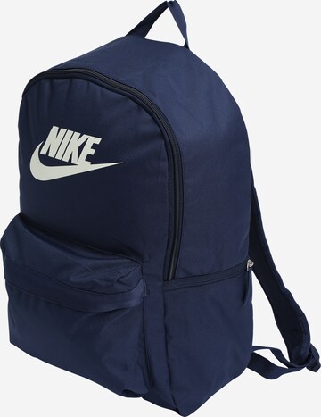 Nike Sportswear Backpack in Blue: front