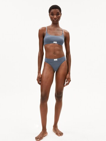 ARMEDANGELS Bustier BH ' TOVAA RIB ' in Blauw