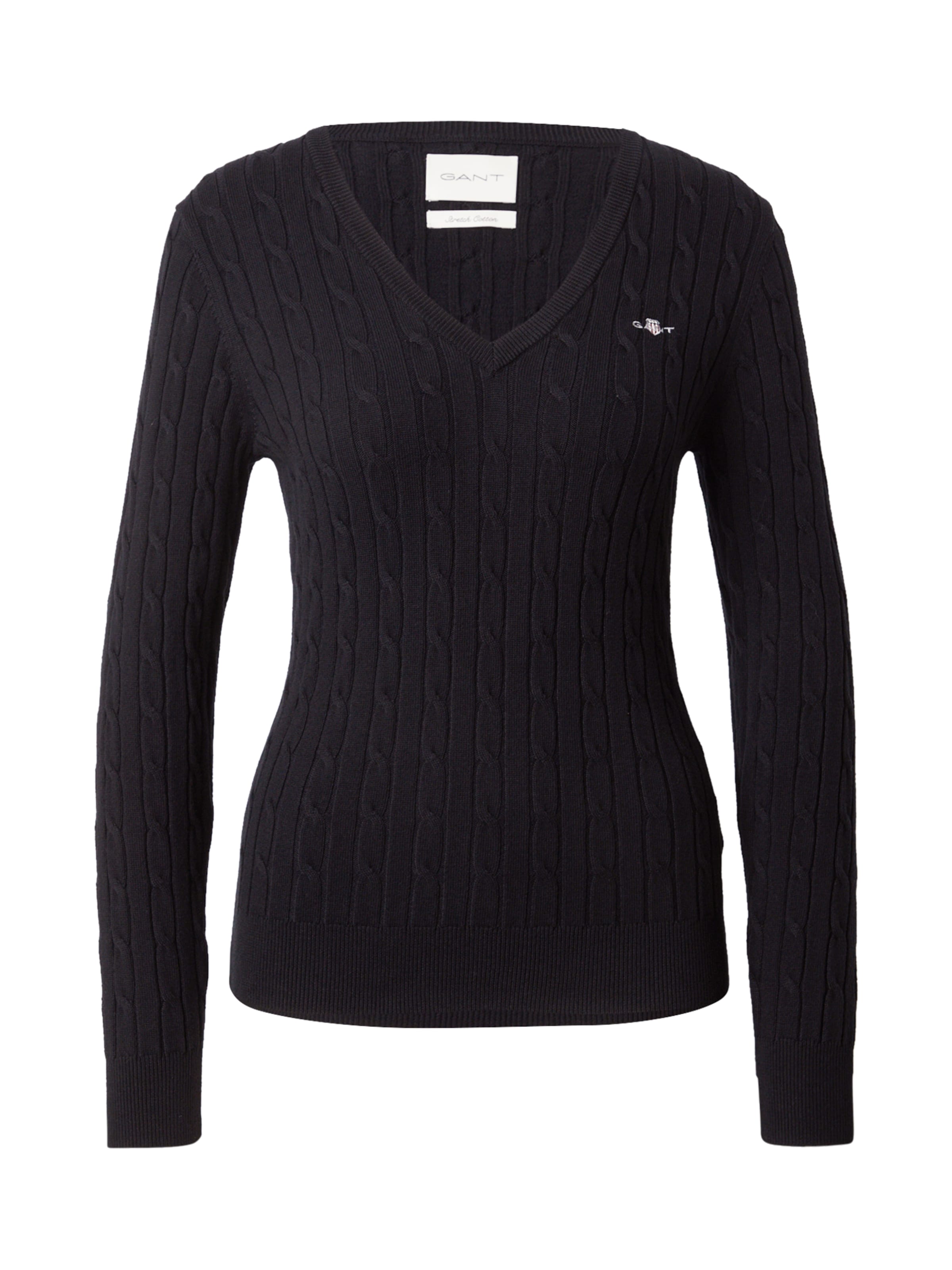 GANT Trui in Zwart: voorkant