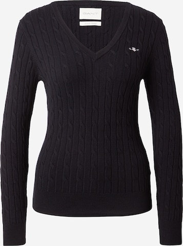 Pullover di GANT in nero: frontale