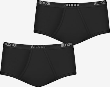 SLOGGI Maxislip ' Basic ' in Schwarz: Vorderseite