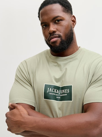 Jack & Jones Plus Shirt 'JORGREENE' in Groen