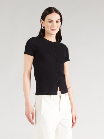 GAP Gebreid vest in Zwart: voorkant