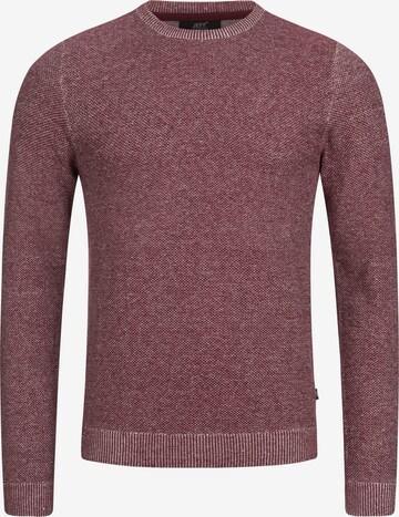 JEFF Sweater ' Crespo ' in Purple: front