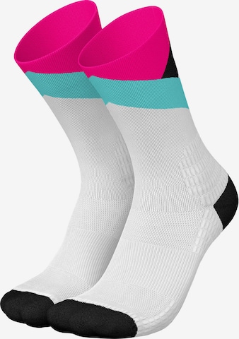 INCYLENCE Sportsocken 'TRAIL SUMMITS' in Pink: Vorderseite
