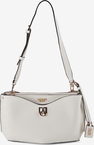 GUESS Schultertasche 'Bianca' in Weiß: Vorderseite